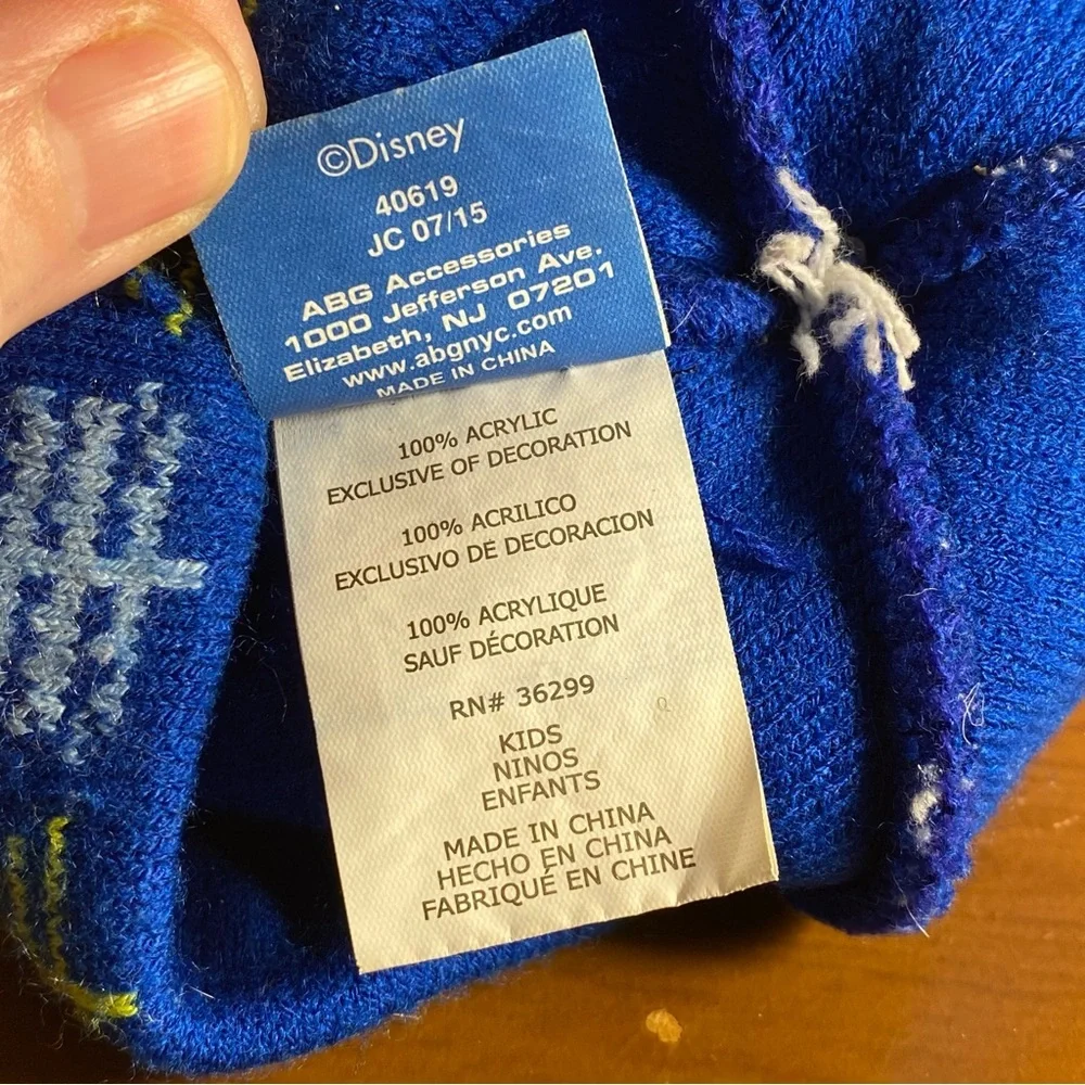 Disney Frozen Childs Hat Blue‎